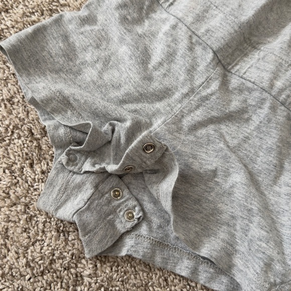 Baby Gap baby girls toddler girls grey one piece romper outfit size 12-18 months - Picture 6 of 7